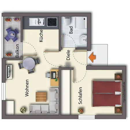 Brise Haus Miramar App 19 Apartment Ostseebad Heringsdorf